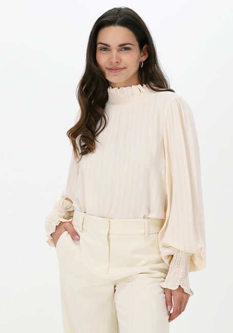 Beige SECOND FEMALE  FLAVUM BLOUSE - large