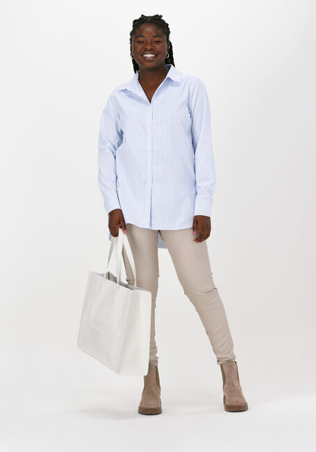 NEO NOIR MARGIT DOUBLE STRIPE SHIRT Blouses en bleu - large