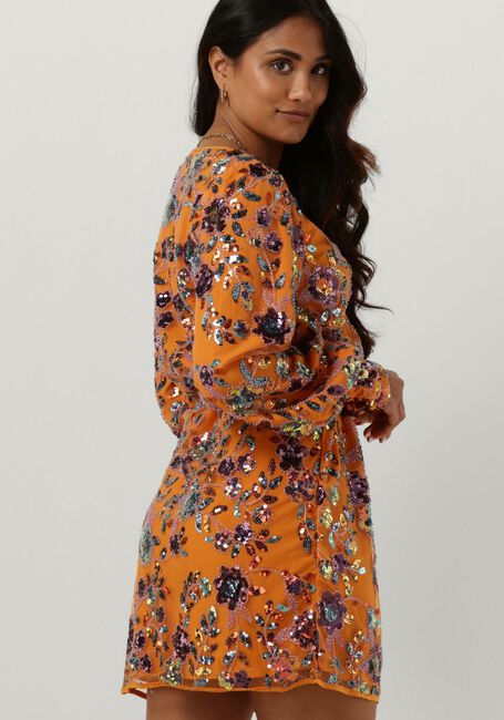 Oranje HARPER & YVE Mini jurk YADE-DR - large