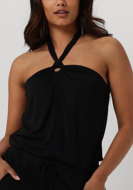 SUMMUM Combinaison JUMPSUIT CREPE JERSEY en noir - large