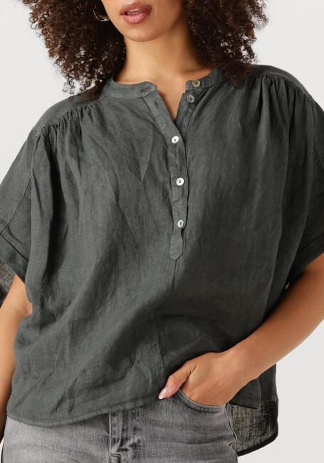 BY-BAR AXEL LINNEN BLOUSE Blouses en gris - large