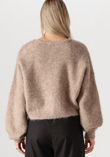 GESTUZ Gilet SANAGZ CARDIGAN en beige - large