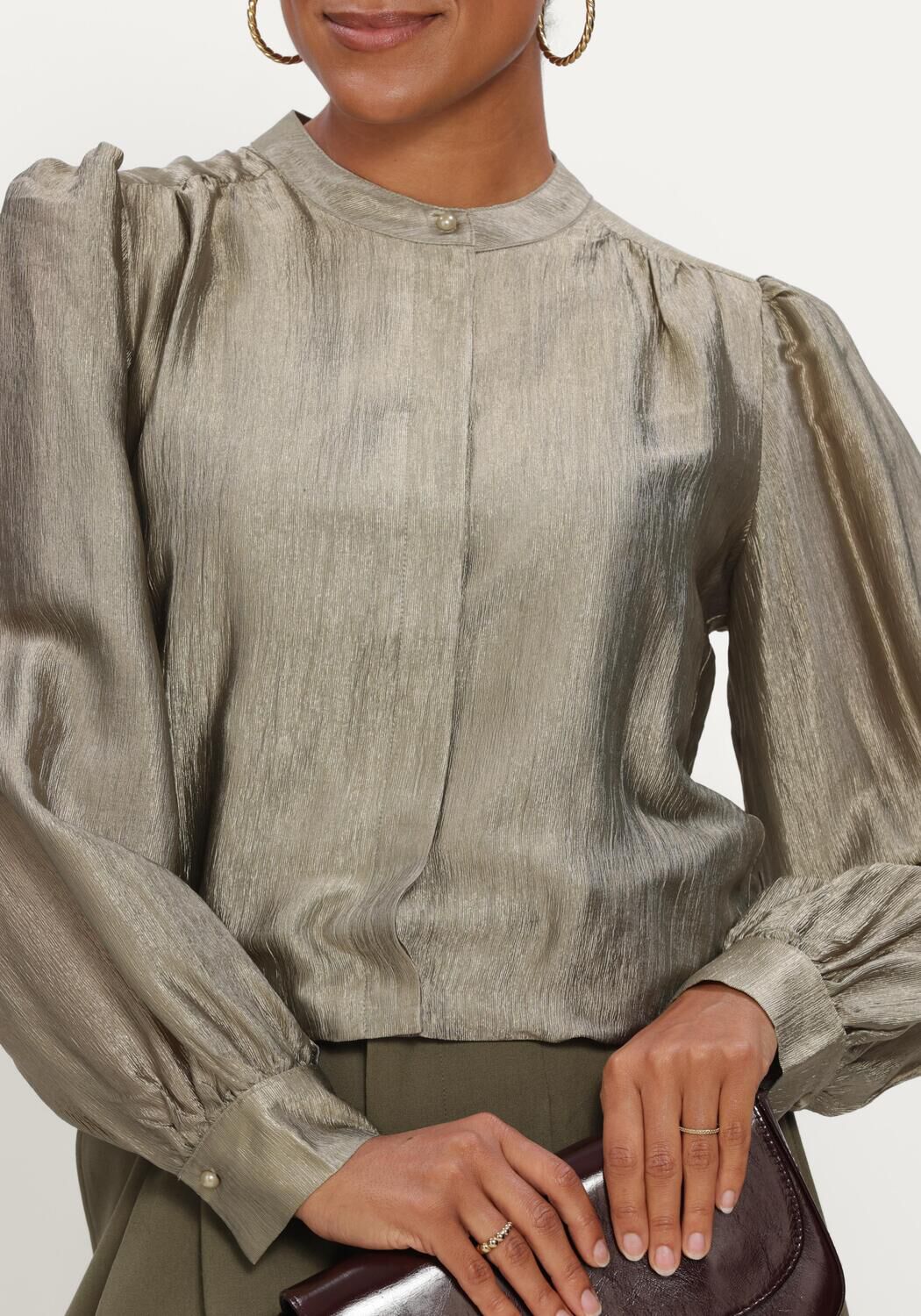 FREEBIRD BOMBER Blouses en bronze - large