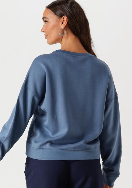 Blauwe MSCH COPENHAGEN Sweater MSCHIMA Q SWEATSHIRT - large