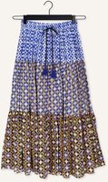 LEON & HARPER Jupe maxi JUICY TC160 TILE en bleu LEON & HARPER Jupe maxi JUICY TC160 TILE en bleu - medium