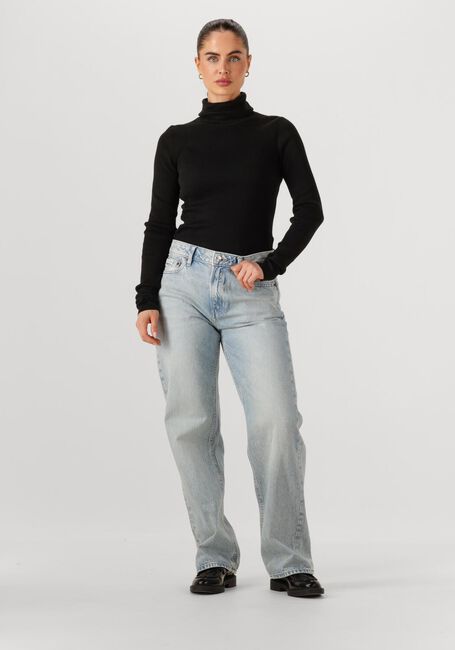 Zwarte CALVIN KLEIN Coltrui WOVEN LABEL ROLL NECK - large