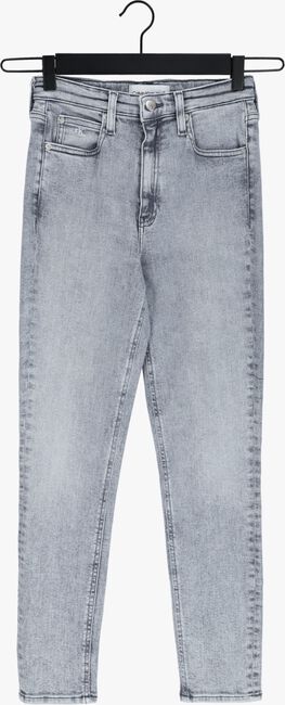 Lichtgrijze CALVIN KLEIN Skinny jeans HIGH RISE SKINNY ANKLE - large