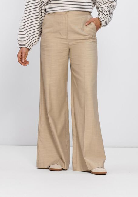 Ecru ANOTHER LABEL Broeken/jumpsuits ALNADINE PANTS - large