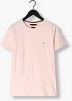TOMMY HILFIGER T-shirt STRETCH SLIM FIT TEE Rose clair