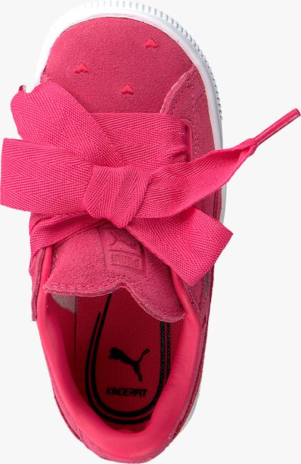 Roze PUMA Lage sneakers SUEDE HEART VALENTINE JR - large