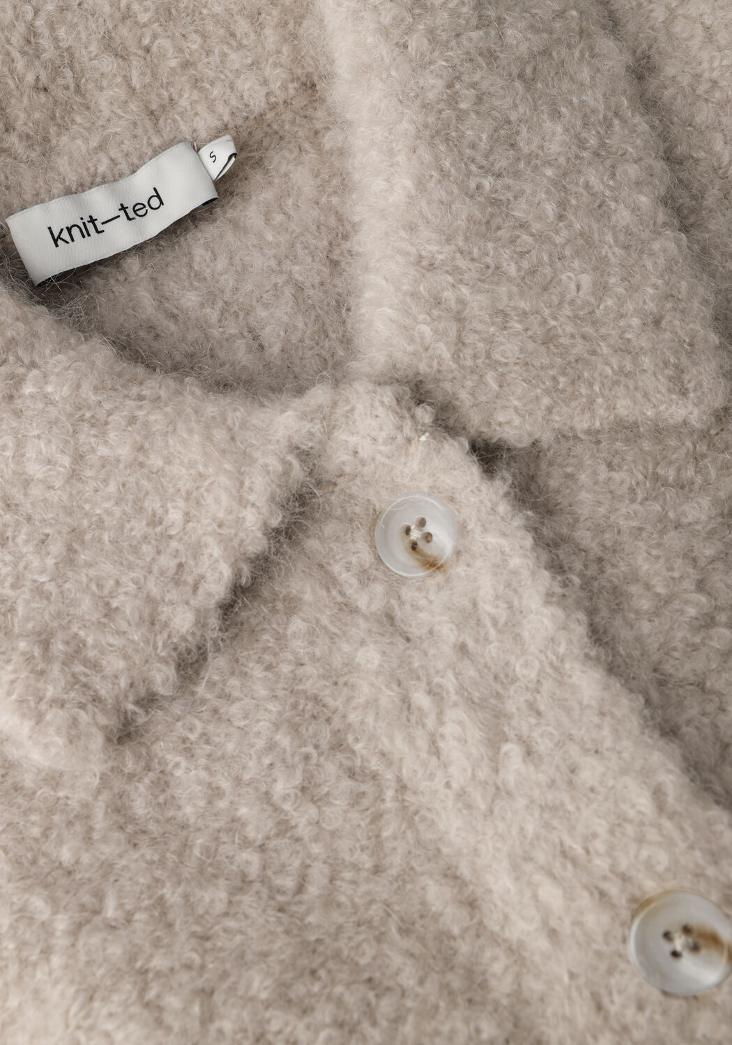 Grijze KNIT-TED Vest ASA - large