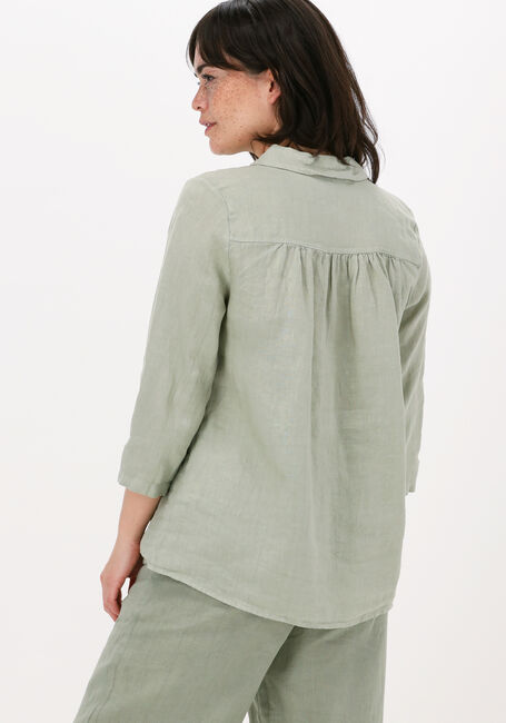 BY-BAR IRENE LINEN BLOUSE Blouses en vert - large