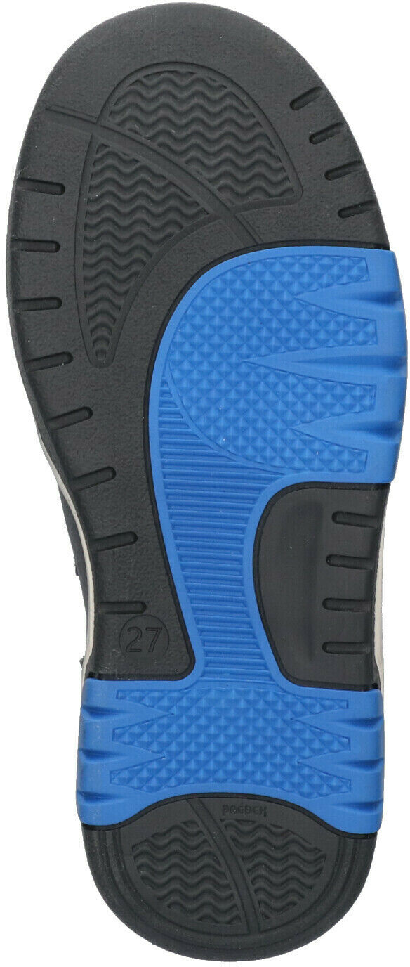 BRAQEEZ Baskets montantes CHIEL CHICAGO en bleu - large