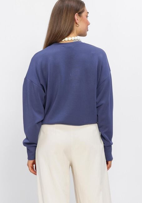 MOS MOSH Chandail MMNIMA O-LS  SWEATSHIRT en bleu - large