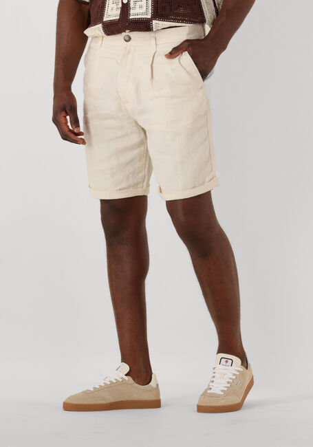 SELECTED HOMME Pantalon courte SLHREGULAR-RON SUN SHORTS en beige - large