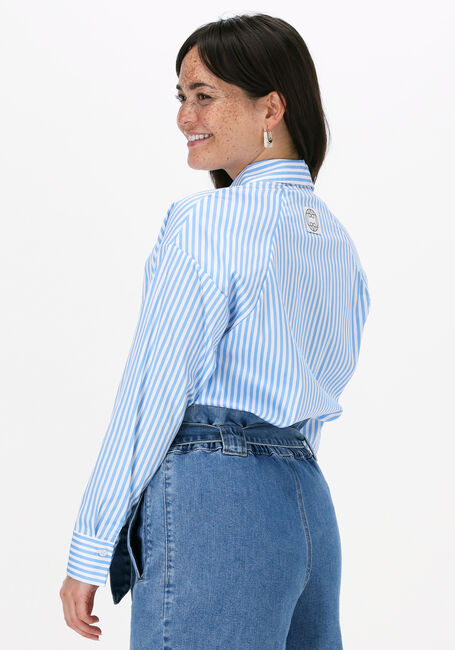 Blauwe LEVETE ROOM  RIONA 2 SHIRT - large