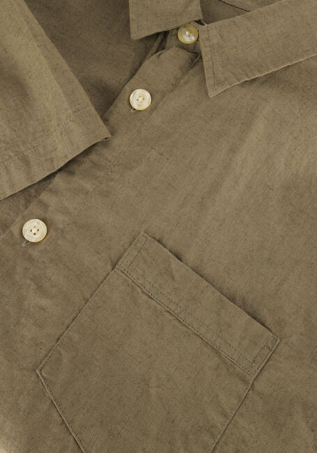 Groene FORÉT Casual overhemd SERENE LINEN SS SHIRT Groene FORÉT Casual overhemd SERENE LINEN SS SHIRT - large