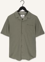 ANERKJENDT Chemise décontracté AKLEO TENCEL MIX SS SHIRT Olive ANERKJENDT Chemise décontracté AKLEO TENCEL MIX SS SHIRT Olive - medium