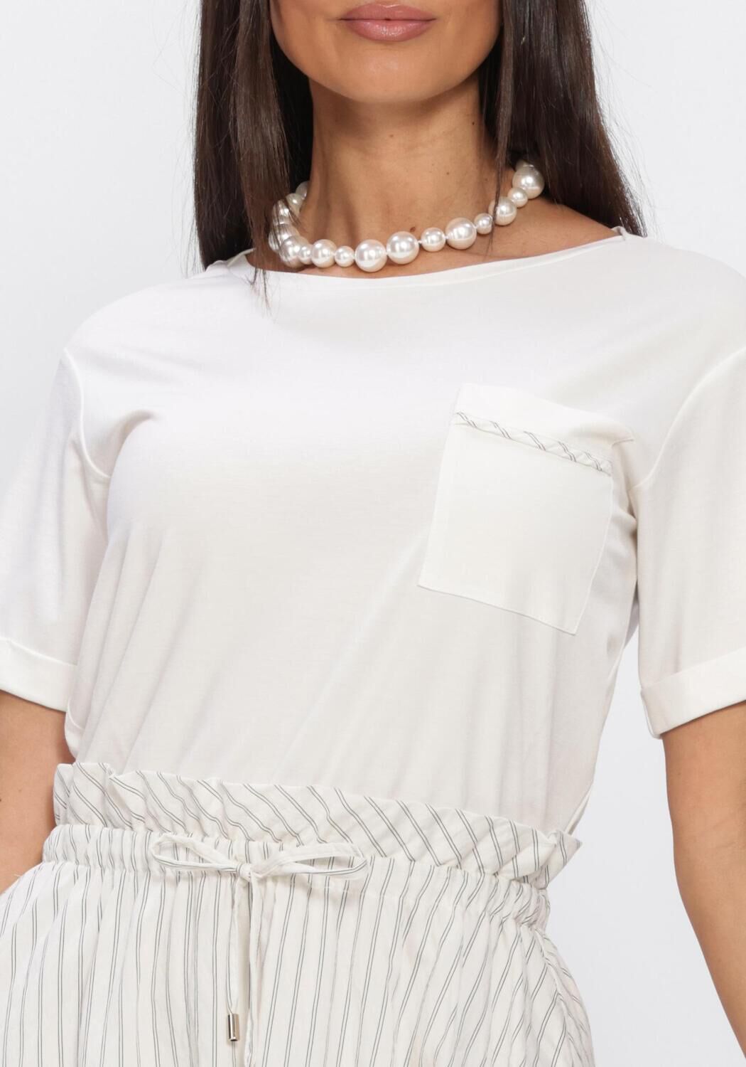 LIU JO Haut ABITO TS NAV en blanc - large