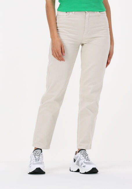 GESTUZ Mom jeans DENA HW MOM TWILL JEANS Écru - large