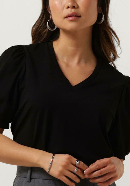 OBJECT Haut OBJCAROLINE S/S TOP en noir - large
