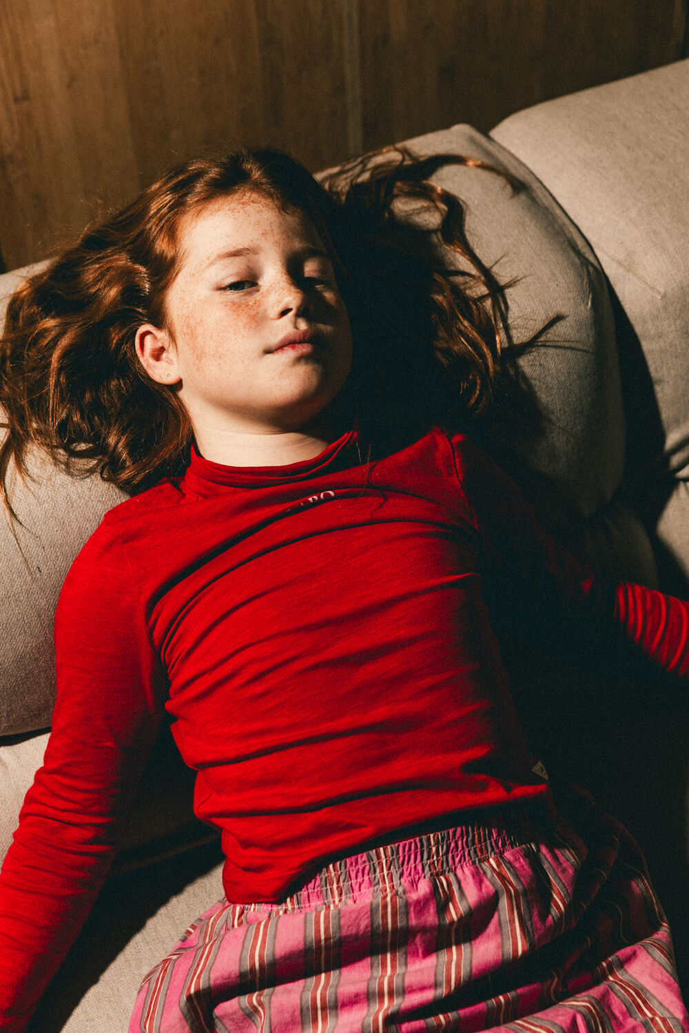 Labo de Colores Haut ZAMA en rouge - large