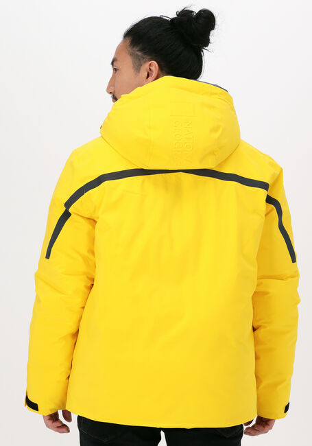 Gele NATIONAL GEOGRAPHIC Jassen HOODED ICONIC JACKET - large