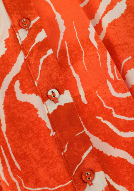 SELECTED FEMME Mini robe SLFSIRINE 3/4 SHORT SHIRT DRESS en orange - large