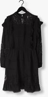 Zwarte OBJECT Mini jurk OBJARIENNE NEW L/S DRESS E DIV