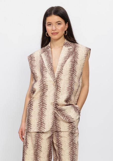 REFINED DEPARTMENT Gilet SPENCER en blanc - large