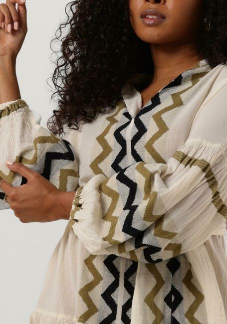 Gebroken wit DEVOTION Midi jurk MOYRTERI - large