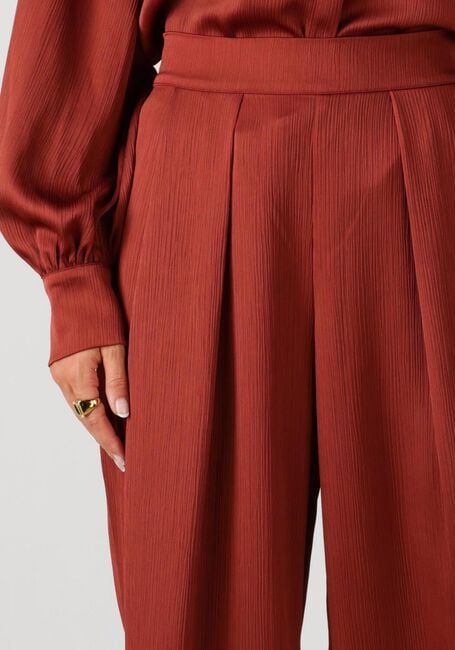 Rode STUDIO AMAYA Wijde broek JASMIN - large