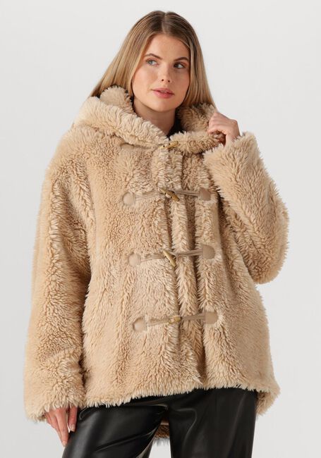 Beige IBANA Teddy jas CHARISMA - large