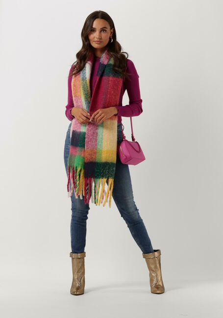 LIU JO CHECK SCARF Foulard en multicolore - large