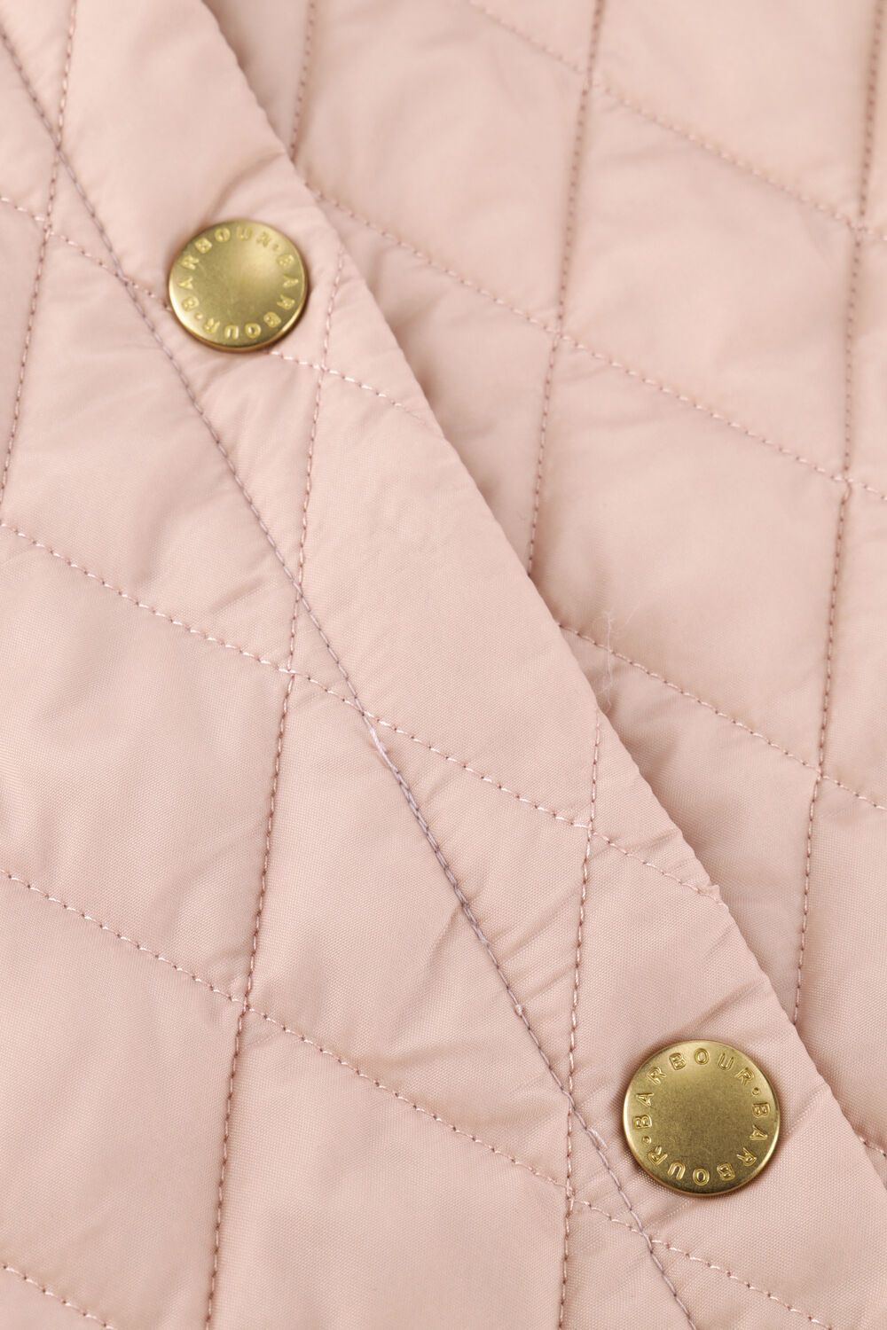 BARBOUR Veste matelass&eacute; ICONS CROPPED LEDDESDALE QUILTED JACKET en rose - large