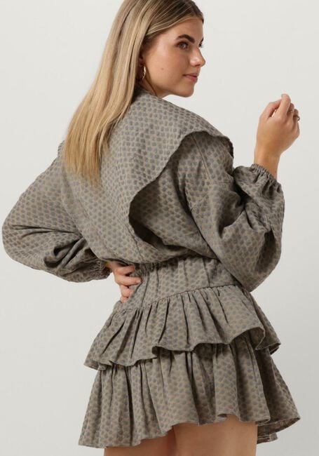 Beige ROUGH STUDIOS Mini jurk CHRISSY DRESS - large