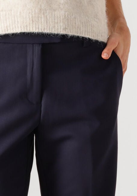 Donkerblauwe MSCH COPENHAGEN Flared broek MSCHFREYLIA PANTS - large