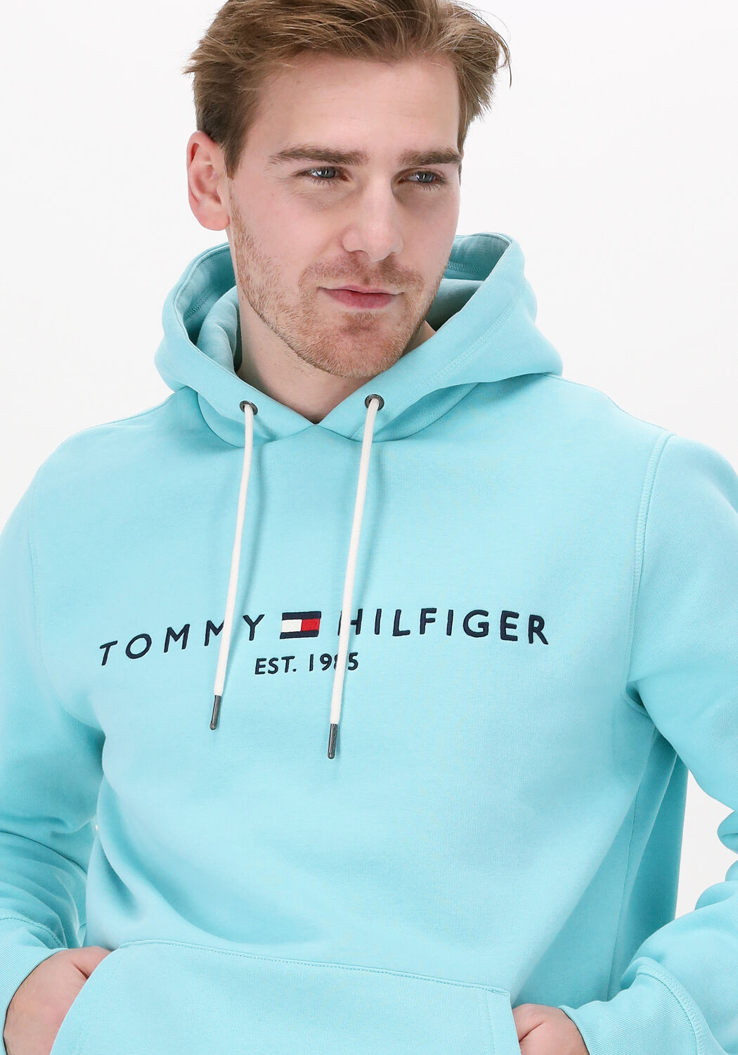 Tommy hilfiger best sale trui heren blauw