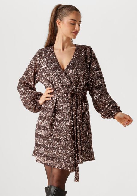 Bronzen OMODA ATELIER Mini jurk X IRIS - ILSE - large