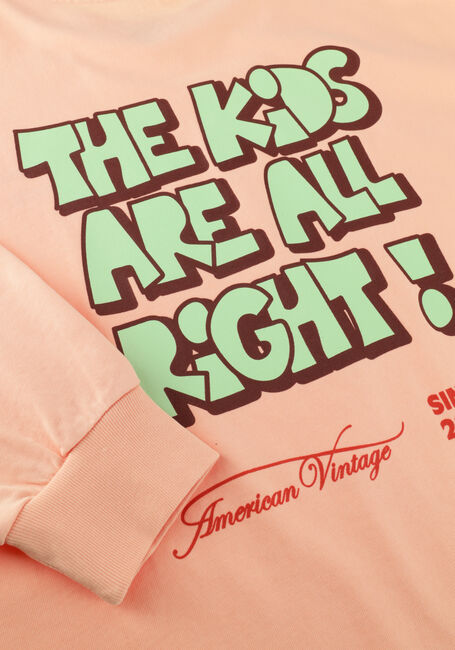 AMERICAN VINTAGE T-shirt FIZVALLEY en rose - large