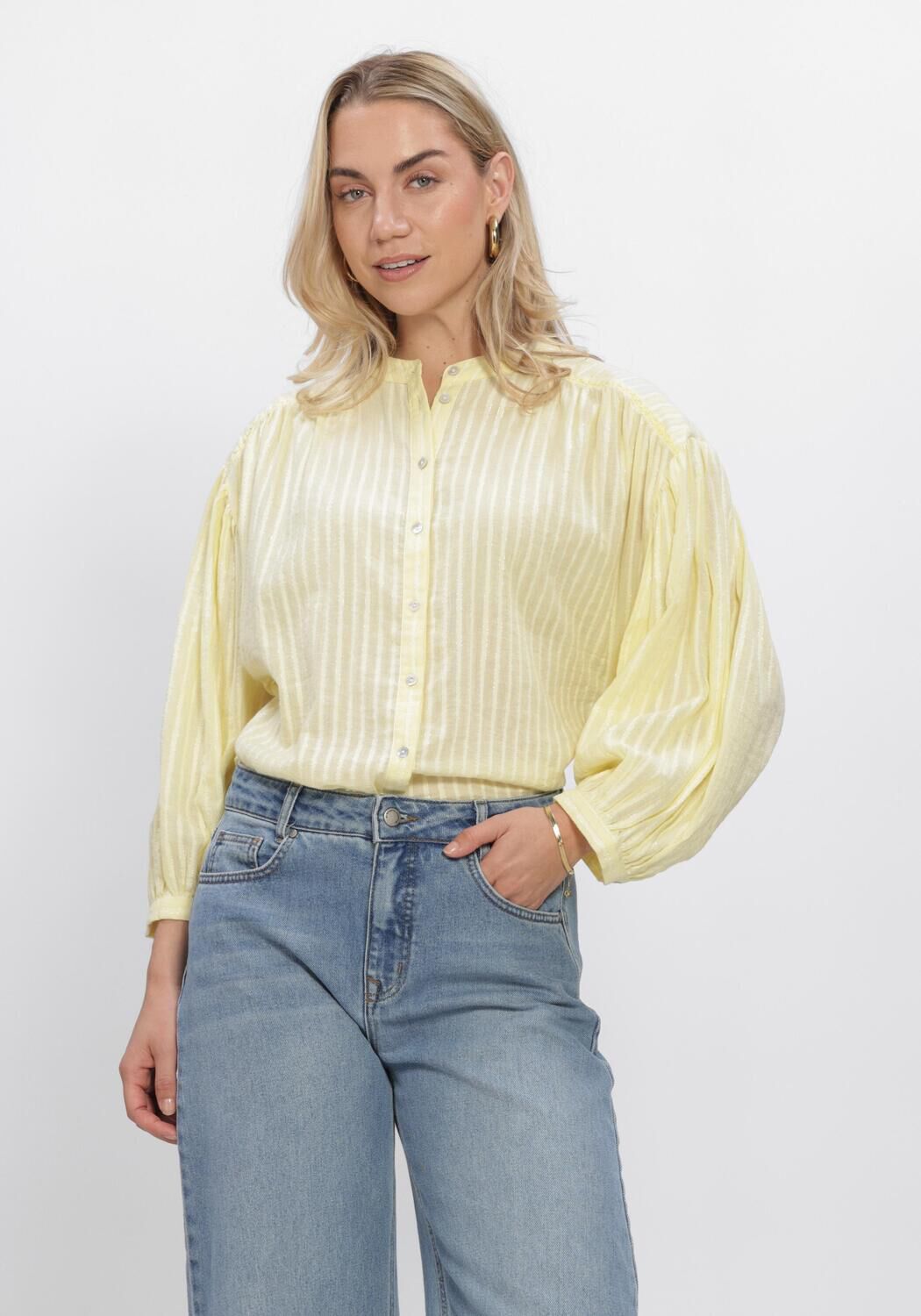 Lime CIRCLE OF TRUST  LEXI BLOUSE - large