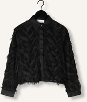 SELECTED WOMEN SLFMYLINE LS FLUFFY CROPPED SHIRT Blouses en noir SELECTED WOMEN SLFMYLINE LS FLUFFY CROPPED SHIRT Blouses en noir - medium