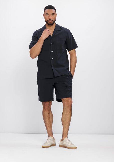 JC RAGS Pantalon courte SHORT ANDY WRINKLE Bleu fonc&eacute; - large