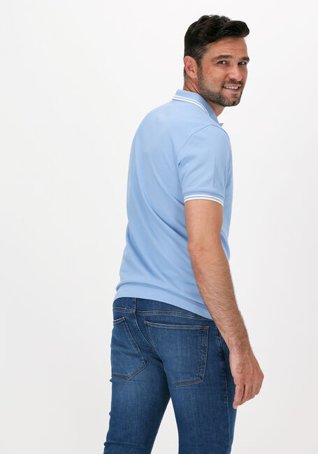 FRED PERRY Polo TWIN TIPPED FRED PERRY SHIRT Bleu clair - large