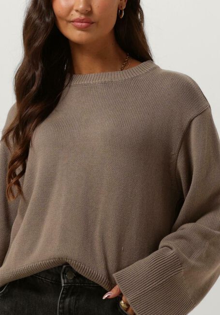 MODSTRÖM Pull CORBINMD O-NECK en taupe - large