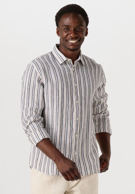 Blauwe SELECTED HOMME Casual overhemd SLHREGKYLIAN MIX LS SHIRT - large