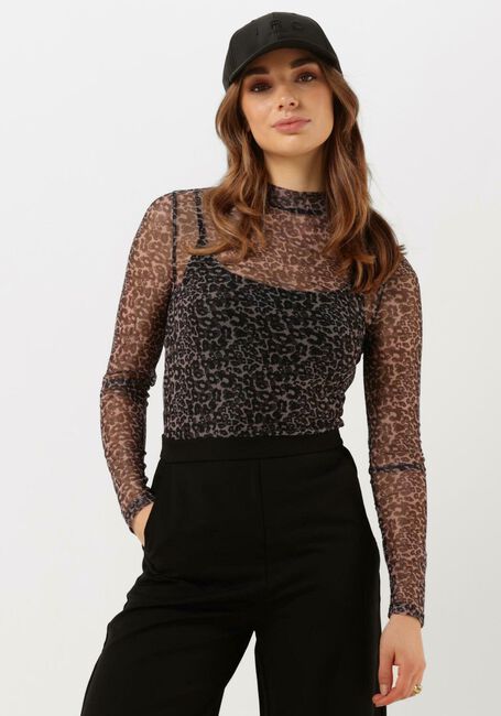 MINUS LYRA MESH BLOUSE Hauts & T-shirts en noir - large