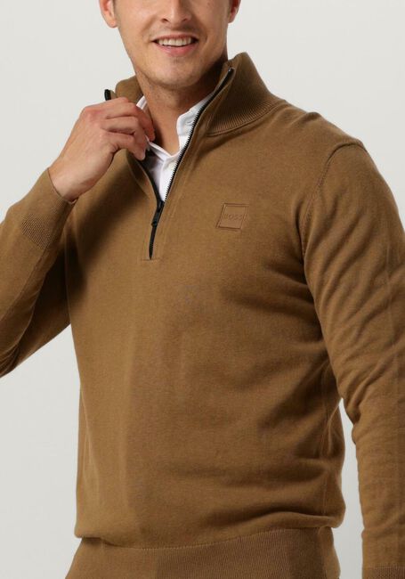 BOSS Pull KANOBIX en marron - large