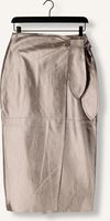 IBANA Jupe midi SIARA METTALIC en bronze IBANA Jupe midi SIARA METTALIC en bronze - medium