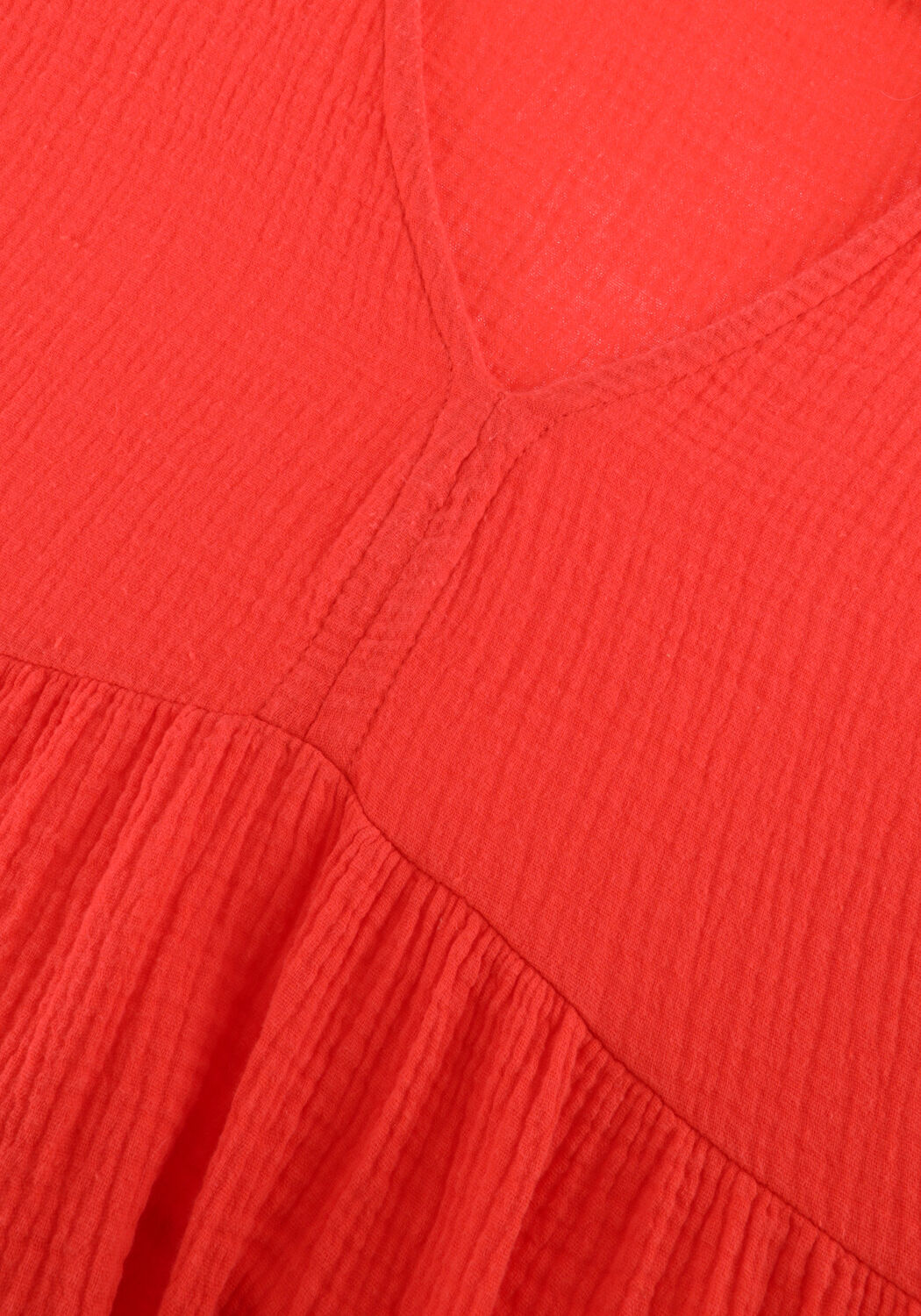 Rode BY-BAR Midi jurk KATY DOPPIA DRESS - large